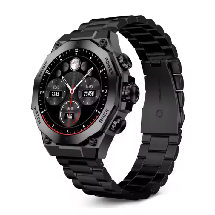 Electrónica Relojes Ksix Smartwatch Titanium Negro Adulto - 1