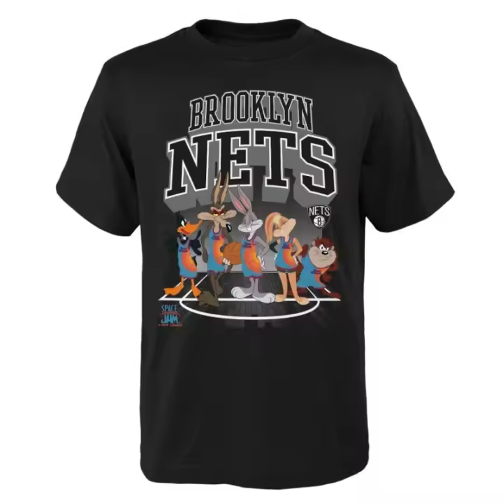 CAMISETA SPACE JAM 2  BROOKLYN NETS "TUNES ON COURT". NBA - 1