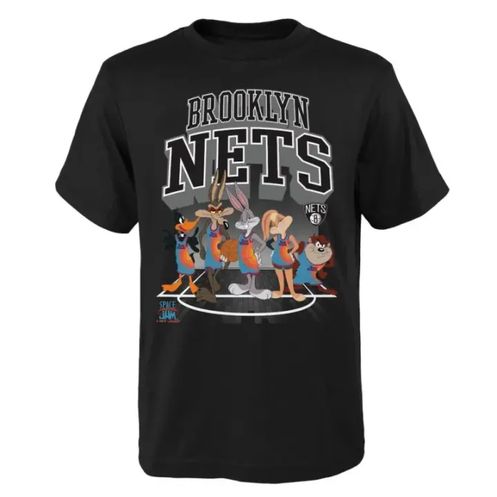CAMISETA SPACE JAM 2  BROOKLYN NETS "TUNES ON COURT". NBA - 1