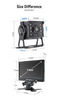 Cámara De Retrovisores Para Coche KTYDKP Con Monitor De 7 Pulgadas Pantalla Para Camiones Camiones Remolques Parkin - details 5