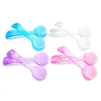 Cepillo De Uñas Con Cabeza Redonda Y Mango De Plástico Para Limpieza De Polvo De Uñas Herramienta Especializada Para El Cuidado De Las Uñas - details 3