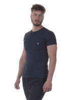 Camiseta Emporio Armani Cotton Man Azul 1110357 P512 135 - details 4