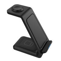 Cargador inalámbrico, base de carga plegable 3 en 1 para iPhone 16/15/14/13/12/Plus/Pro Max, estación de carga para Apple Watch Ultra-2, cargador inalámbrico rápido para AirPods 4/Pro/3/2 - Blanco - details 5
