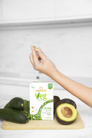 Omegor Veg-Omega-3 Vegan (60 Cápsulas)-Omega-3 Derivado de Aceite de Algas, enriquecido con Vitamina E-250 mg de DHA y 125 mg de EPA por Cápsula-Certificado por IFOS y La Vegan Society - details 1