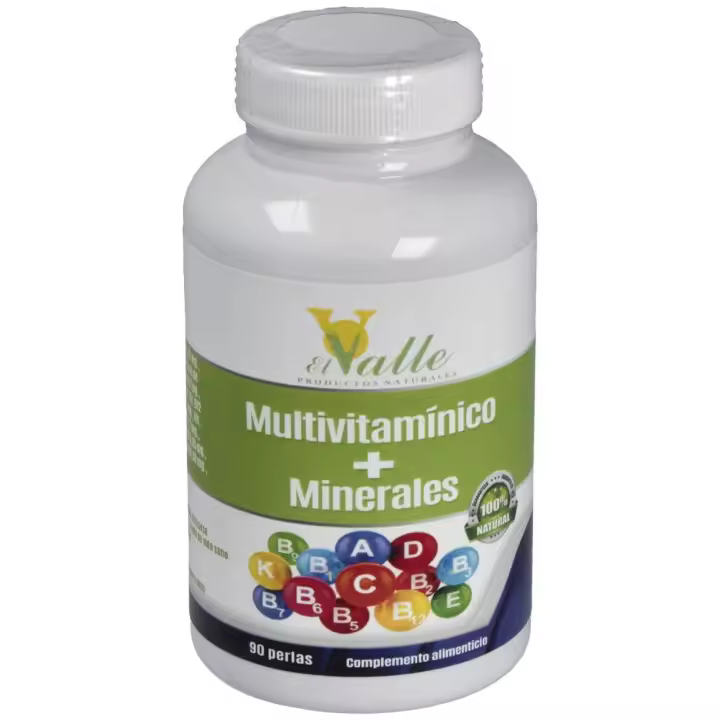 El Valle Multivitamínico + Minerales 90 Perlas - 1