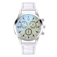 Reloj De Lujo De Cuarzo Con Dial De Acero Inoxidable Reloj Casual De Pulsera Material De Correa De Cuero Estilo Fashion & Casual - details 7