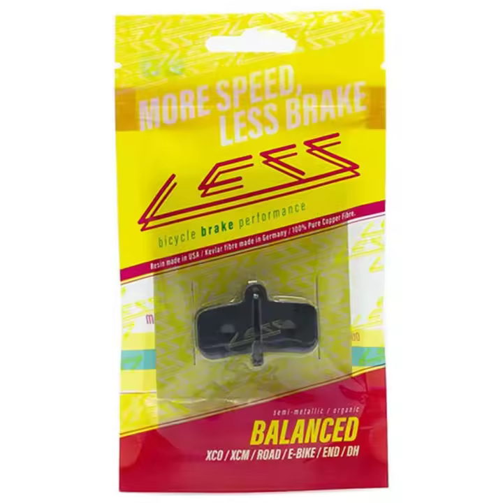 Less Pastillas Freno Disco Orgánicas Balanced Shimano Saint/zee/xt/xtr/ Trp Quadiem/sl/slate - 1