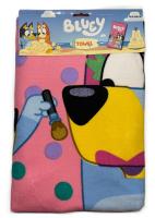 Toalla para Playa Piscina Bluey Rosa Oficial 70x140cm infantil de microfibra para niños - details 1
