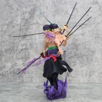 Figura De Acción Anime One Piece Roronoa Zoro 30cm PVC Juguete Coleccionable Para Niños Y Adultos Regalo De Cumpleaños - details 18
