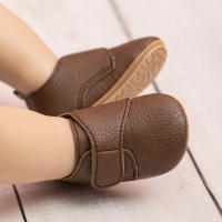 Nuevos Zapatos De Cuero Retro Para Bebés Clásicos Multicolor Casuales Para Niños Y Niñas Suela De Goma Antideslizante Primera Caminata Infantil Tallas Adecuadas Para Primavera - details 10