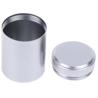 Juego De Almacenamiento De Té Hierbaco 1 Pieza Caja De Aluminio Tapa Airtight Contenedor De Hierbas Para Mantener El Sabor Original - details 3
