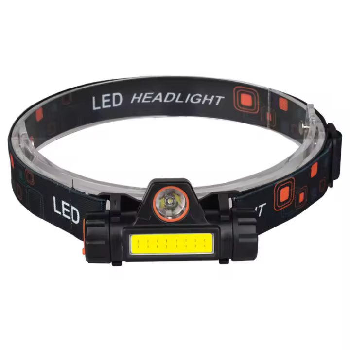 Linterna Frontal LED Recargable Para Pesca Y Camping Con Luz XPE COB Y Imán Fuerte Super Brillante Resistente Al Agua Para Exteriores - 1