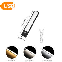 Luz De Sensor De Movimiento LED Luz Nocturna USB Para Armario De Cocina Y Dormitorio Iluminación Interior Sensor - details 4