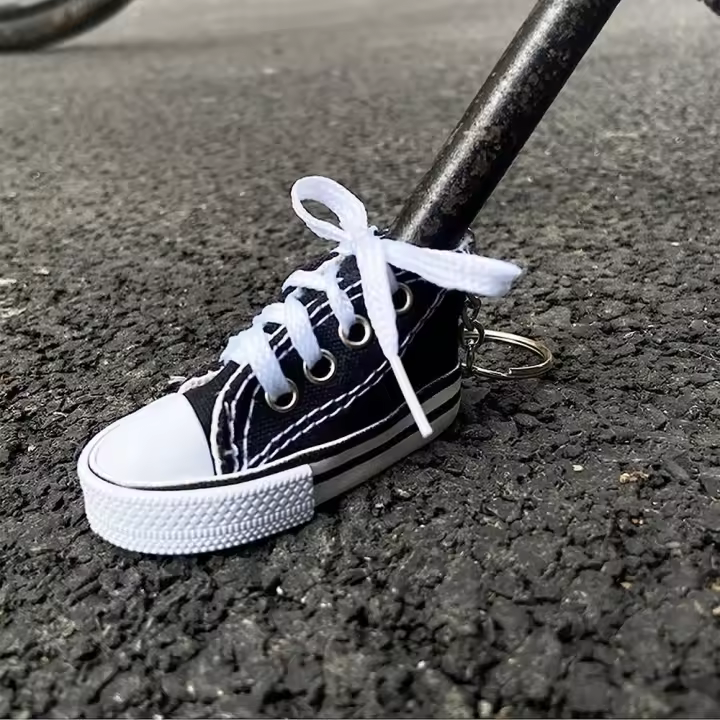 Almohadilla De Soporte Para Motocicleta Y Bicicleta Pequeño Zapato De Apoyo Para Motos Y Bicis Base Lateral De Motocicleta Decorativa - 1