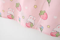 Vestido De Verano Para Bebé Niña Estilo Chino Qipao Con Manzana De Fresa Y Conejo Decorativo Ropa Suave Y Delgada Sin Mangas Para Niños Y Niñas De 1 a 2 Años - details 7