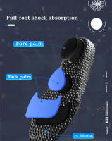 1 Par De Plantillas De Zapatilla Antideslizante Absorbente De Choque Transpirable Absorbe Sudor Alivia La Fatiga De Las Piernas Aumenta La Altura Plantillas De EVA Para Hombres - details 2