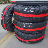 Cubiertas De Rueda Para Coche 4Pcs Bolsas De Almacenamiento De Neumáticos Protección Anti-Polvo Accesorios De Vehículo - details 1