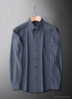Camisa Casual Para Hombre Con Bordado Slim Fit Antigüice Primavera 2024 Spandex Y Poliéster Cierre Único Estilo Inteligente Casual Talla M a 4XL - details 3