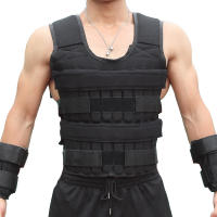 Chaleco De Entrenamiento Con Peso Ajustable 20KG Para Resistencia Y Endurecimiento Ideal Para Correr Y Ejercicios De Cintura Y Abdomen Sin Placa De Acero Incluida - details 1