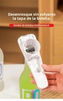 Abrepuertas Multifuncional Magnético Para Botellas Y Latas Herramienta De Cocina Práctica Accesorio De Barra Hecho De Acero Inoxidable - details 0