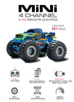 Nueva Coche RC De Alta Velocidad Vehículo De Off-Road Juguete De Carreras Para Niños Con Cuerpo De PVC Incluye Batería - details 2