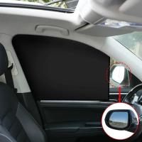 Protector De Sol Para Ventana Lateral De Coche Con Imán Fuerte Cortina Portátil Antirreflectante Negro Accesorios De Coche - details 7