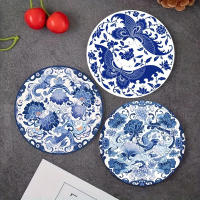 Juego De 6 Coasters De Mariposa 5D DIY Antideslizantes Resistente Al Calor Decoración Moderna Para El Hogar Y Regalos - details 0