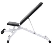 vidaXL Banco de entrenamiento con juego de pesas y mancuernas 30,5 kg - details 1