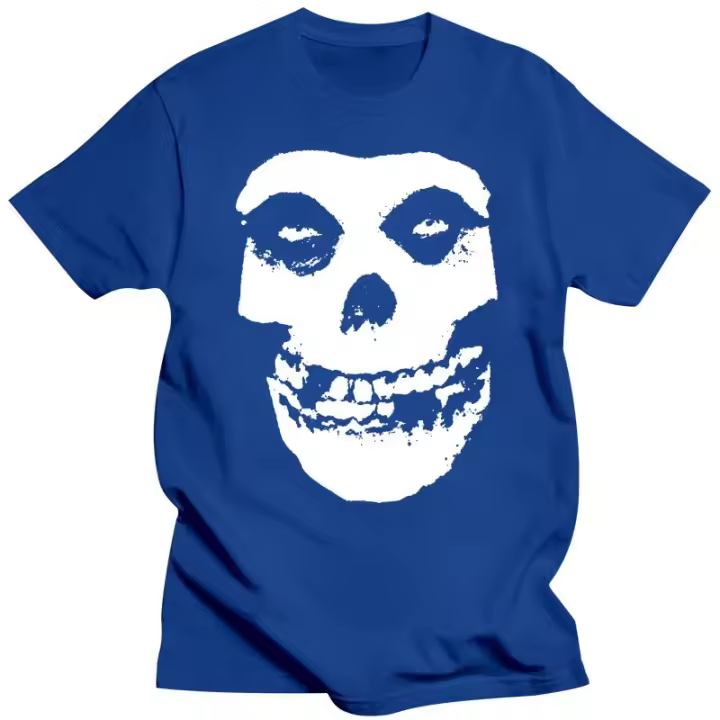 Camiseta De Algodón Para Hombre Nueva Marca Verano Con Mangas Cortas Estilo Casual MISFITS SHIRT Para Todas Las Estaciones - 1