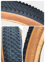 Pneumático Plegable TANKE MTB JILUER Para Bicicleta De Carretera Y Terreno Negro/Amarillo 60TPI Tamaños Variados 26×2.25/27.5×2.1/2.2/29×2.2/700×25C/20×1.35 - details 12