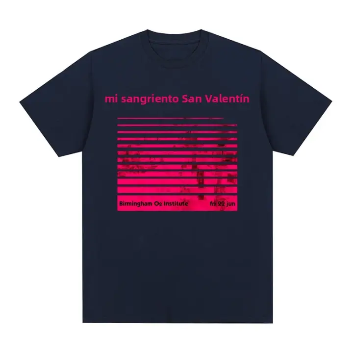 Camiseta De Algodón Para Hombres Y Mujeres My Bloody Valentine Slowdive Loveless Jesus And Mary Chain Estilo Casual Sin Capucha - 1