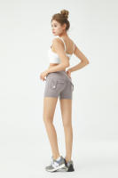 Shorts De Yoga Para Mujer Cintura Alta Transpirables Elevadores De Glúteos Deporte Verano Leggings De Gimnasio Ropa Deportiva Ciclismo - details 13