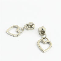 Kit De Cabezas De Cremalleras Metálicas Para Nylon Pulls De Cremalleras De Cierre Con Diseño De Corazón Accesorios Para Manualidades Y Bricolaje Para Bolsos Y Maletas - details 4
