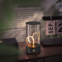 Lámpara De Mesa LED Magnética Creativa Y Minimalista Recargable Control Táctil Luz De Ambiente Para Decoración De Dormitorio Y Bordes De Cama - details 8