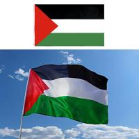 Bandera De Palestina Aerlxemrbrae 90x150cm Poliéster De Alta Calidad Para Uso En Publicidad Y Decoración Del Hogar - details 0