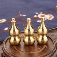 Brass Gourd Tradicional Chino De Feng Shui Para Mejorar La Salud Y Atracción De La Suerte Decoración Budista Para El Hogar - details 1