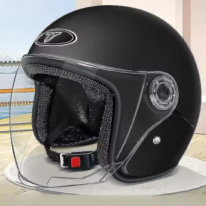 Adultos vehículo eléctrico casco scooter SAF sombrero bicicleta motocicleta Tapa Protectora - 1