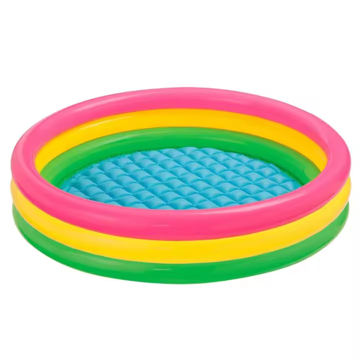 Piscinas Piscinas hinchables Intex Piscina Sunset 3 Anillos Multicolor - 1