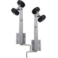 vidaXL Set de 2 soportes de doble rueda de remolque de barco 59-84 cm - details 0