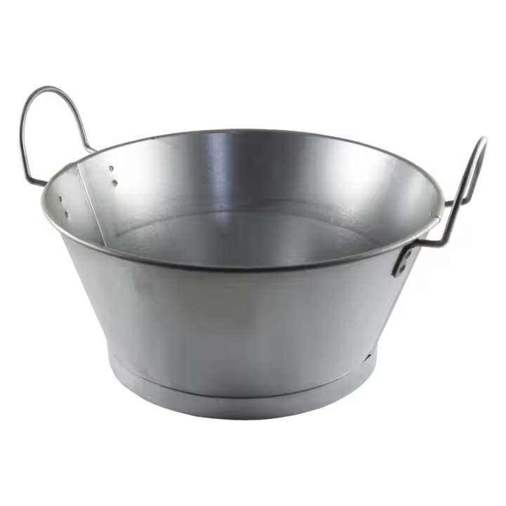 Wurko Bao Galvanizado 30L 50cm Ancho Contenedor de Residuos - 1