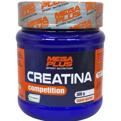 Creatina (CREAPURE®) 300gr sabor neutro serie competition de MEGAPLUS - 1