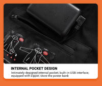 Chaleco Calentado Autòntodo Para Hombres Y Mujeres 9 Áreas USB Ropa Térmica Para Motocicleta Camping Ocio De Invierno Lavable - details 14