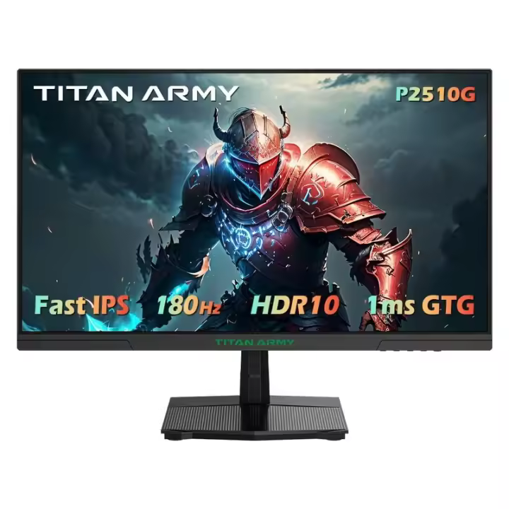 Monitor Titan Army P2510G 24.5" LED Fast IPS FullHD 180Hz FreeSync - 1