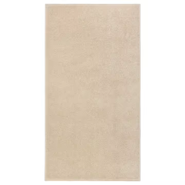 Alfombra De Pelo Short 80x150 cm Beige - 1