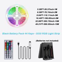 Tira De LED RGB 5V 3535 Sin Batería Pero Con Socket USB Para Iluminación De TV Decoración Interior No Impermeable Para Sala De Estar - details 2