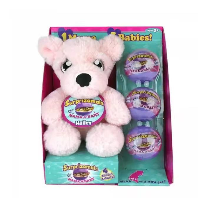 PELUCHE MAMA Y BEBE SURTIDOS SURPRIZAMALS DE BEYSAL - 1