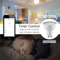 Bombilla LED Inteligente Tuya GU10 WIFI RGB CW Blanca 5W Dimmer Control Remoto Con App Smart Life Compatible Con Alexa Google Para El Hogar - details 7