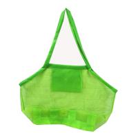 Bolsa De Playa Grande Y Multicolor De Malla Con Agujero De Colgaje Para Almacenamiento Transpirable Y Plegable Para Juguetes Y Sandía - details 5