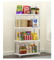 Estante De Piso Multicapa Para Cocina Y Baño Ecológico Resistente Al Rusticidad Organizador Práctico De Hogar Portátil - details 9