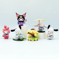Caja Sorpresa Kawaii Sanrio Figura De Acción Cinnamoroll Pochacco Kuromi Juguete De Anime Modelo Muñeca My Melody Regalos Para Niños Y Adultos - details 8